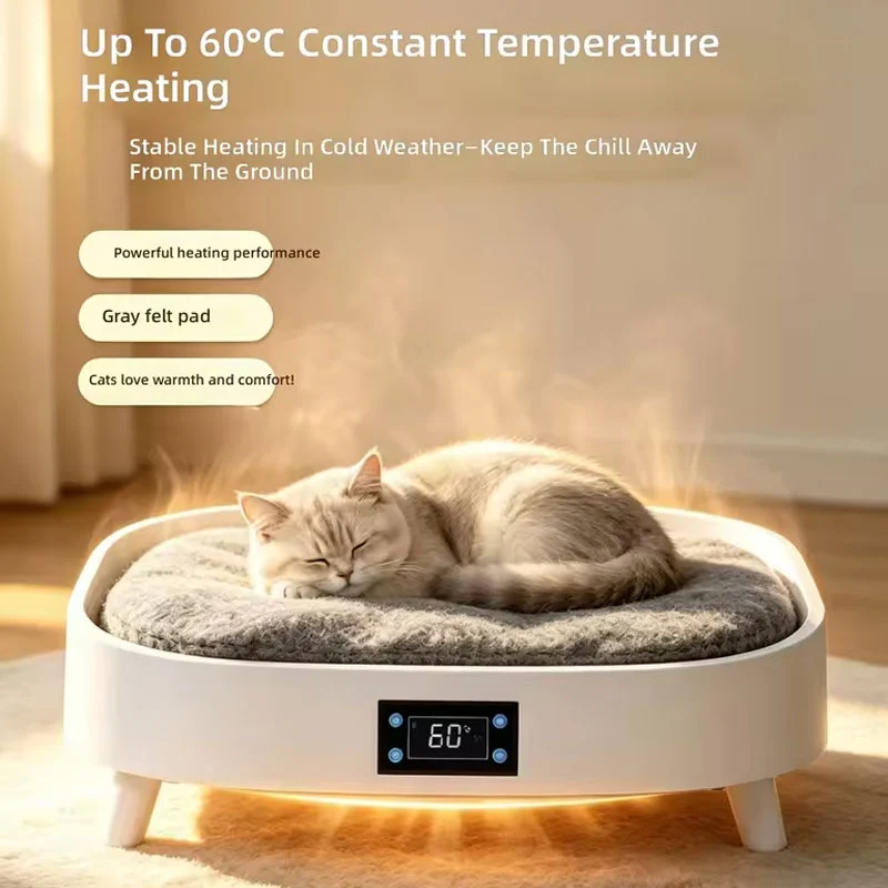 Lit pour chat pour l'hiver Lit pour chat pour l'hiver