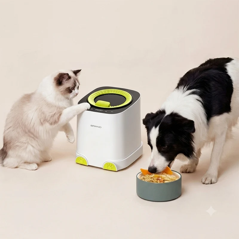 Machine de fabrication d'aliments frais pour chiens et chats