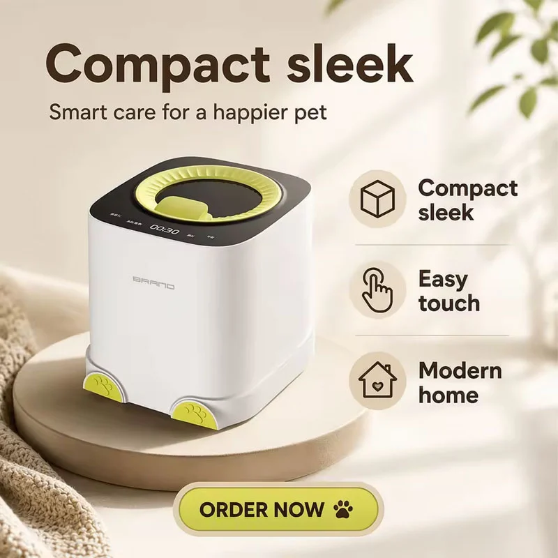 Machine à nourriture pour animaux sans nettoyage